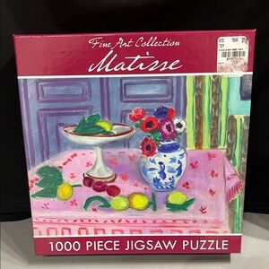 Matisse The Pink Tablecloth 1000 Piece Jigsaw Puzzle- new